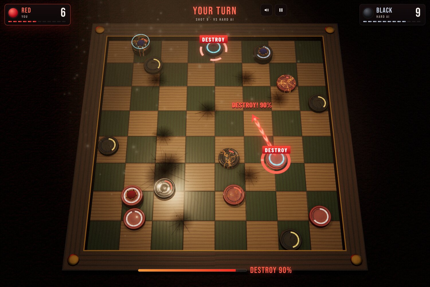 Violent Checkers 3D