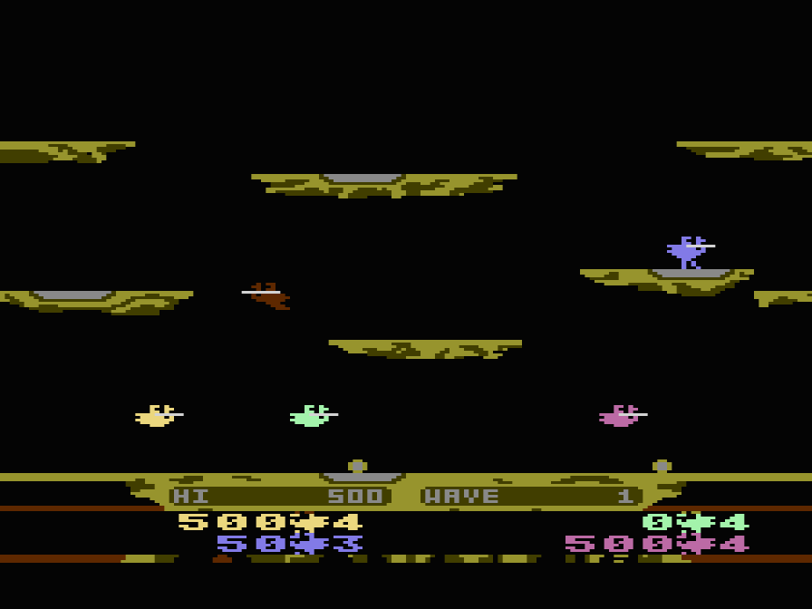 Joust with four knights