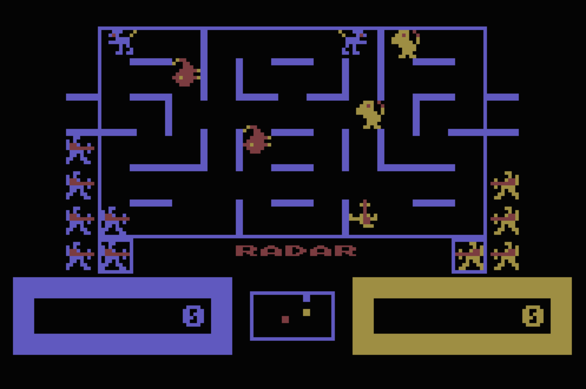 Wizard of Wor Gameplay